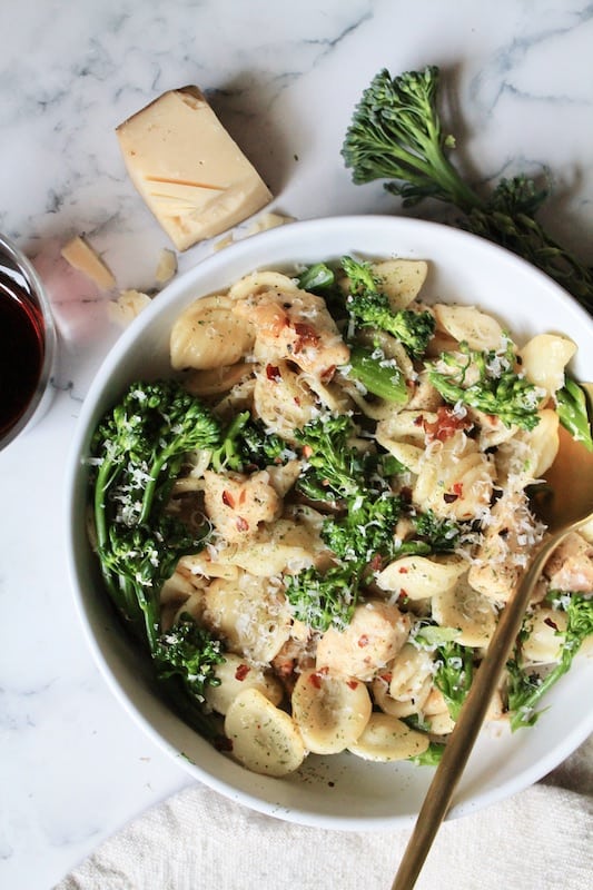 broccoli pasta with chicken