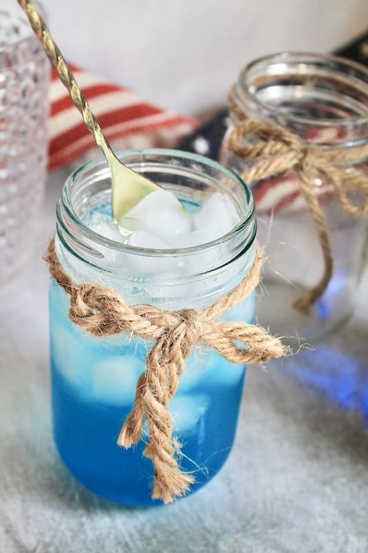 cool blue curacao 