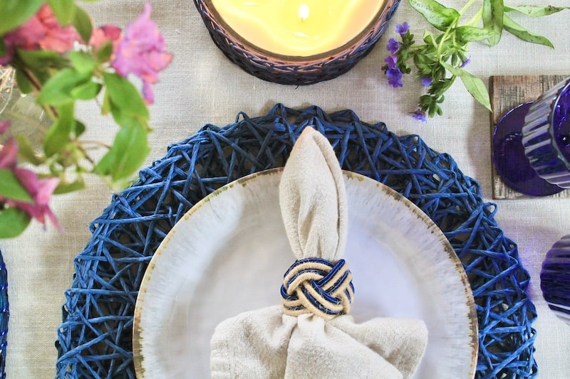outdoor table setting summer decor ideas