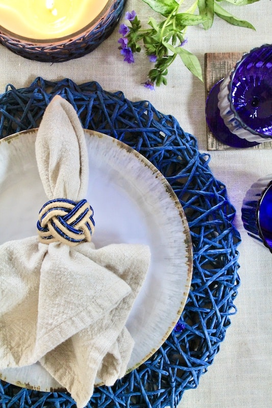 outdoor table setting ideas