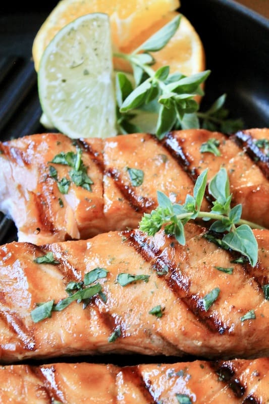 recipe for brown sugar grilled salmon