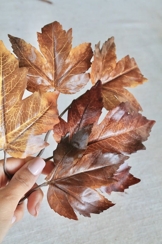 fall leaf decor ideas
