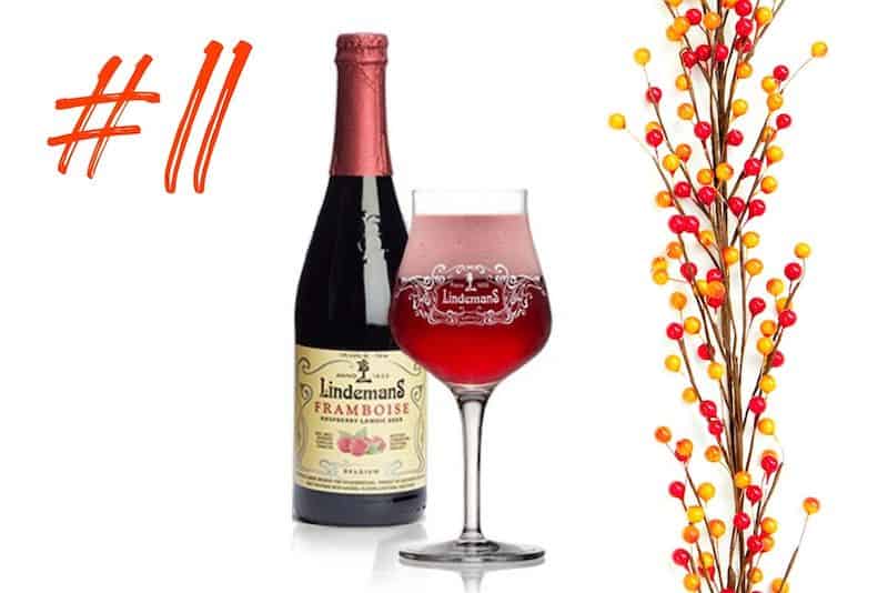 lindemans framboise thanksgiving beer list