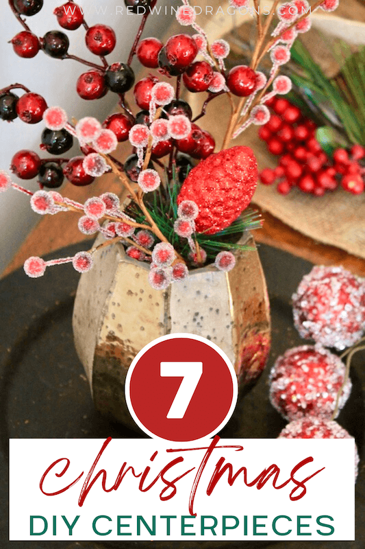 7 easy diy christmas centerpieces