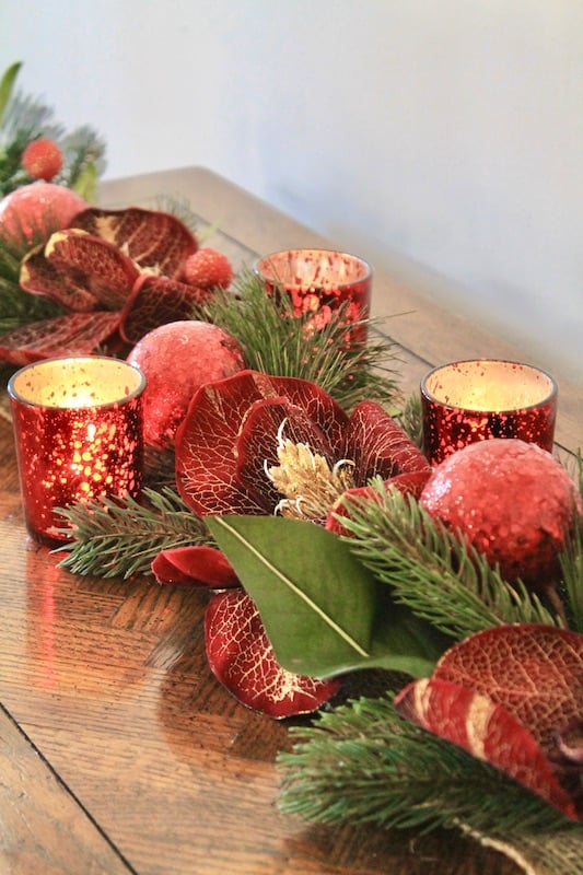 7 easy diy christmas centerpieces