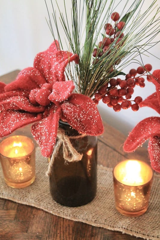 7 easy diy christmas centerpieces