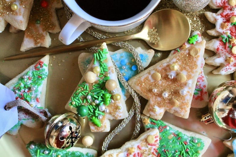 easy christmas cookies with sprinkles