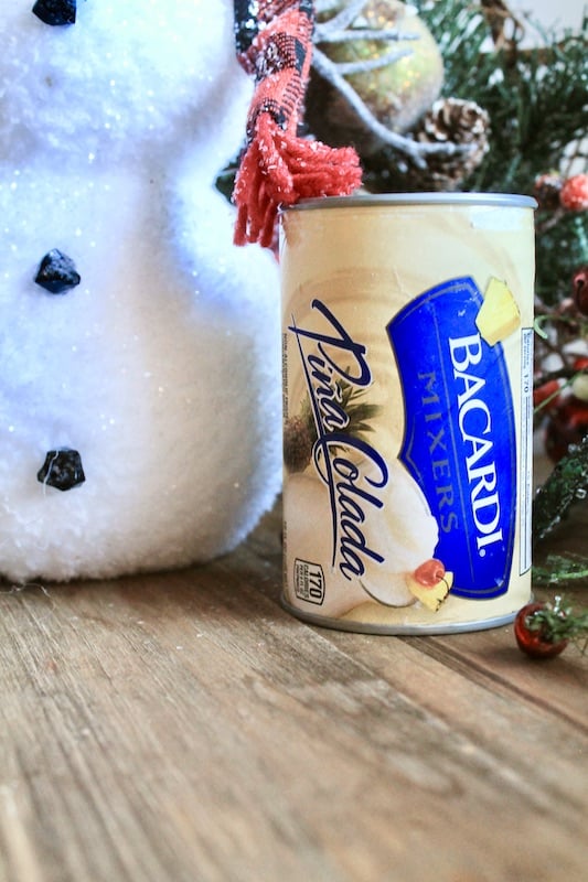 easy pina coladas for christmas