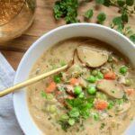 creamy chicken soup with potatoes crockpot soup