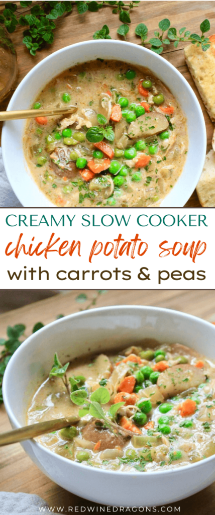 crockpot chicken soup with potatoes