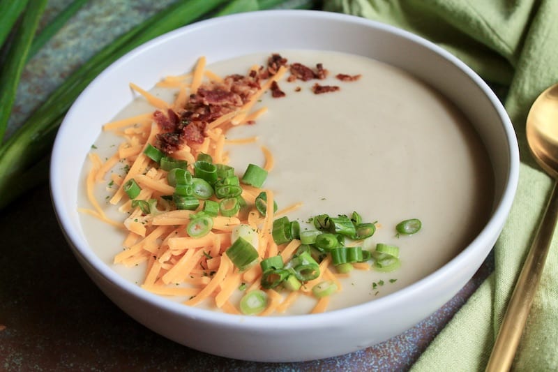 crockpot loaded baked potato soup