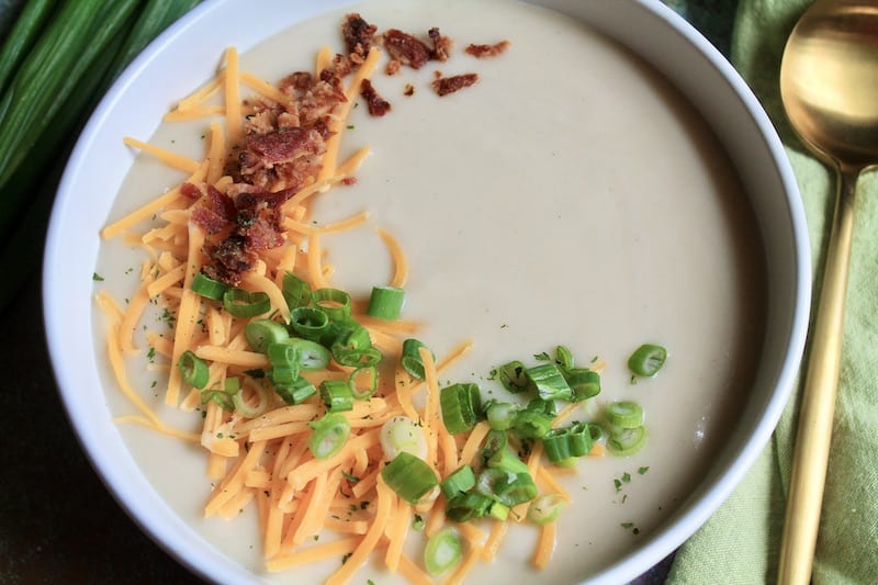 crockpot loaded baked potato soup