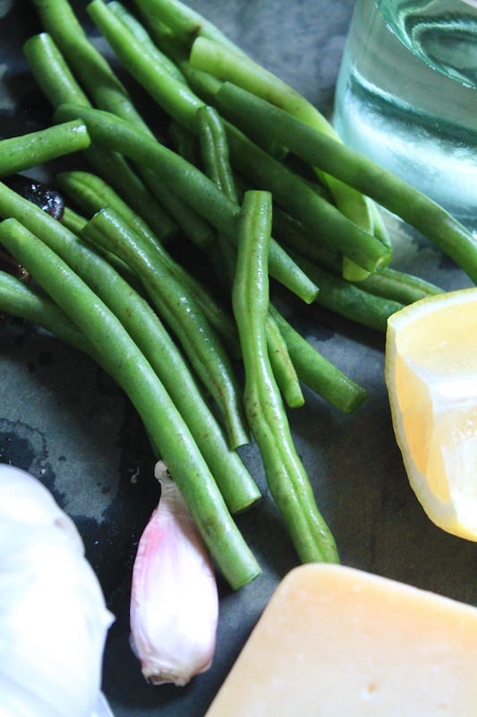 sautéed green beans with lemon