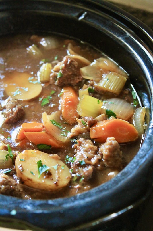slow cooker beef stew crockpot stew