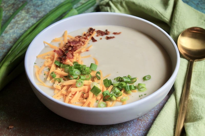 crockpot loaded baked potato soup