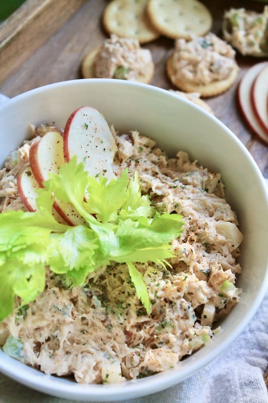 add mayo sour cream and parsley