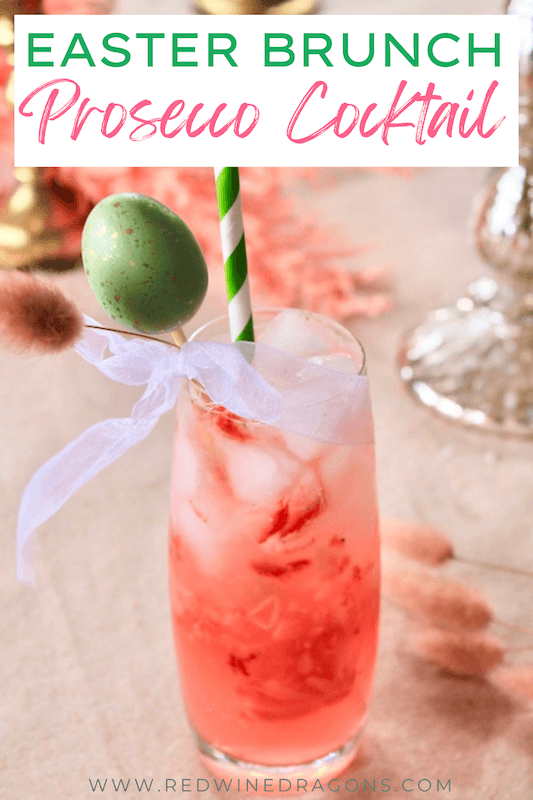 easy easter brunch prosecco cocktail