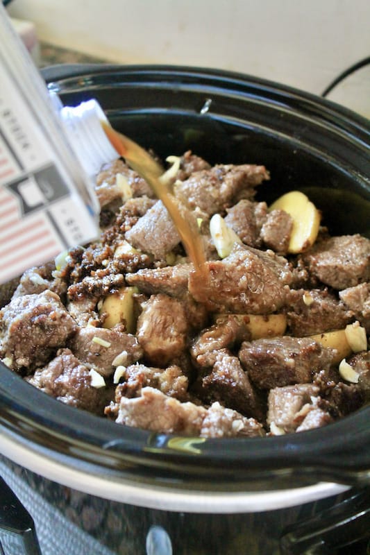 easy crockpot beef stew with red wine recipe