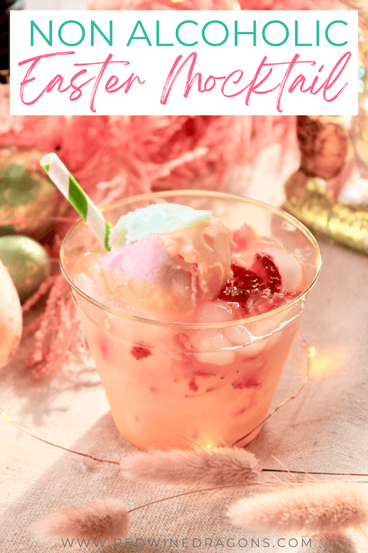 non alcoholic easter mocktail brunch drink