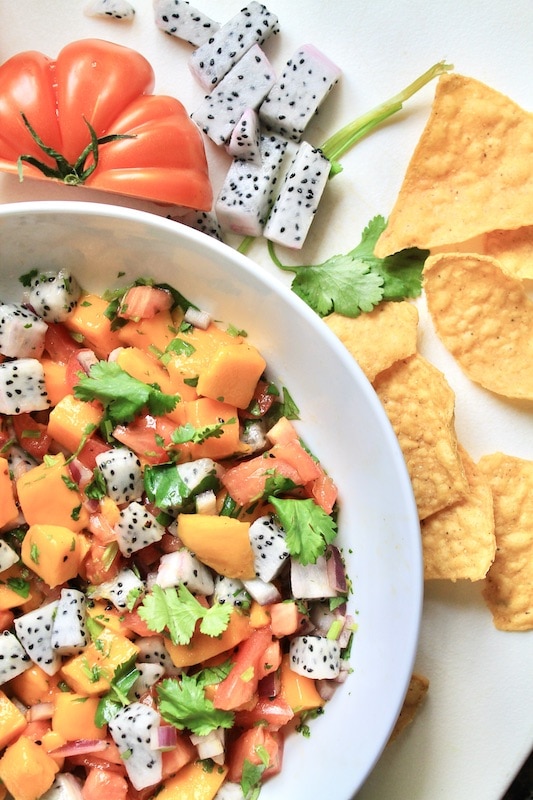 dragon fruit mango salsa recipe