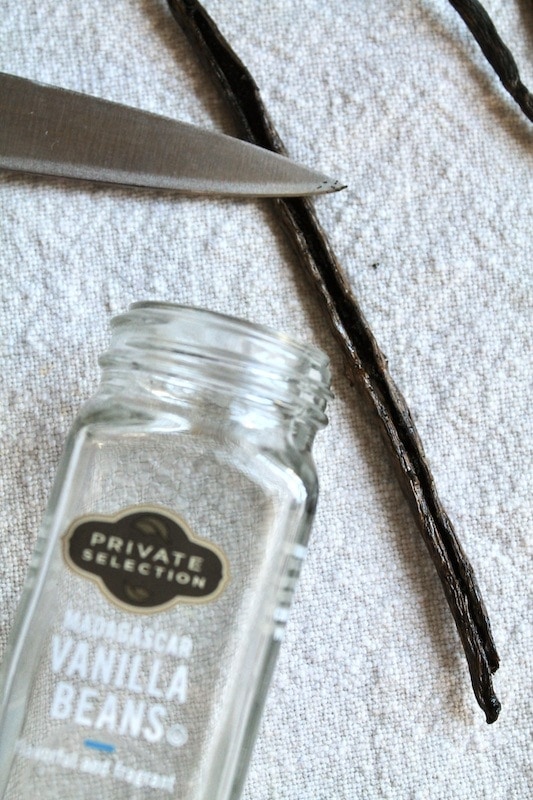 use real vanilla bean pods for your vanilla syrup to sweeten coffee and other drinks