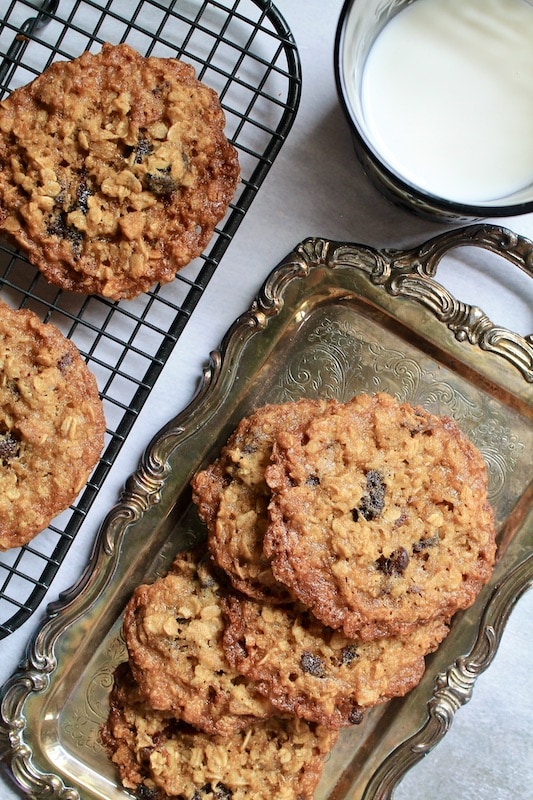 crispy oatmeal cookie recipe