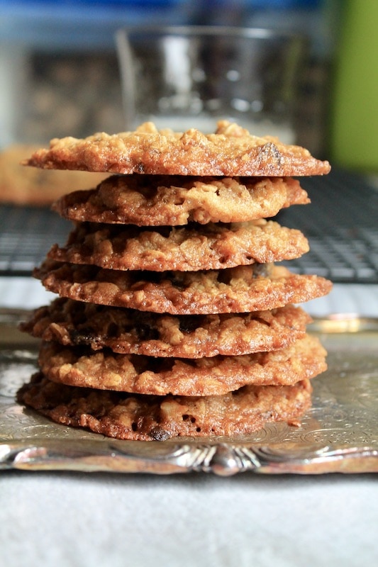 crispy oatmeal cookie recipe