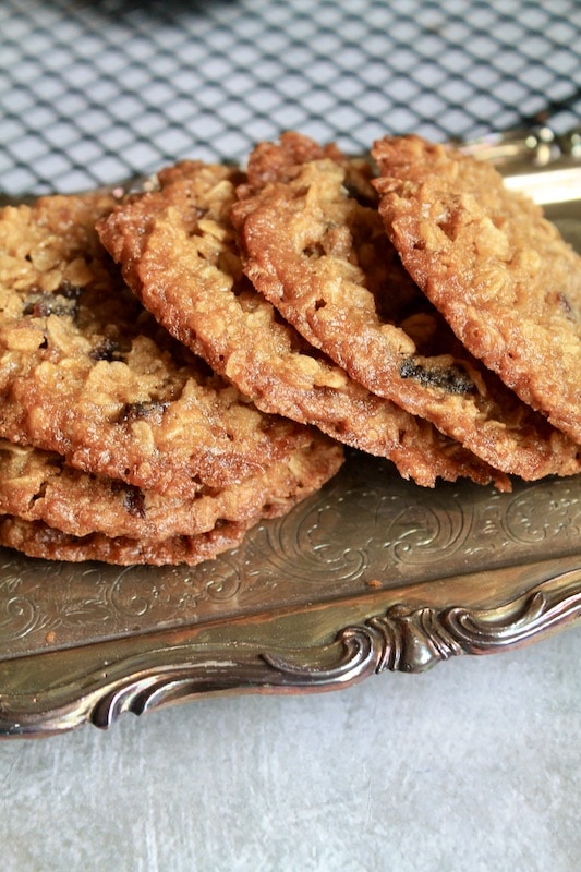 crispy oatmeal cookie recipe