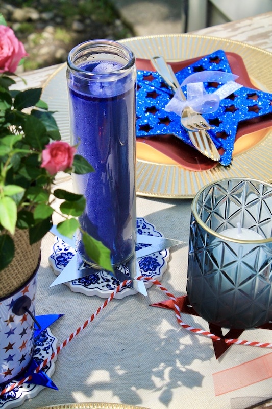 table decorations for the 4th of july