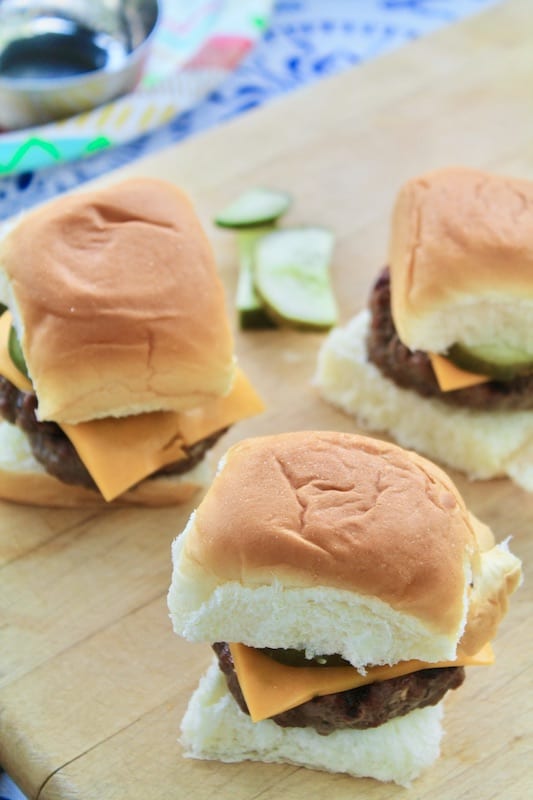 ground beef sliders recipe