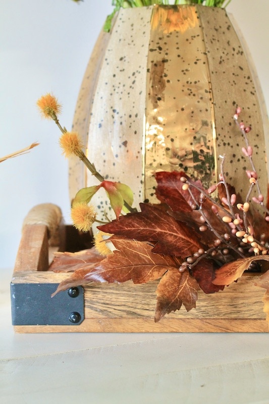 fall kitchen table decor