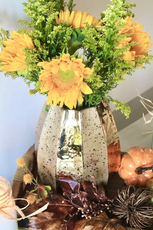 fall kitchen table decor