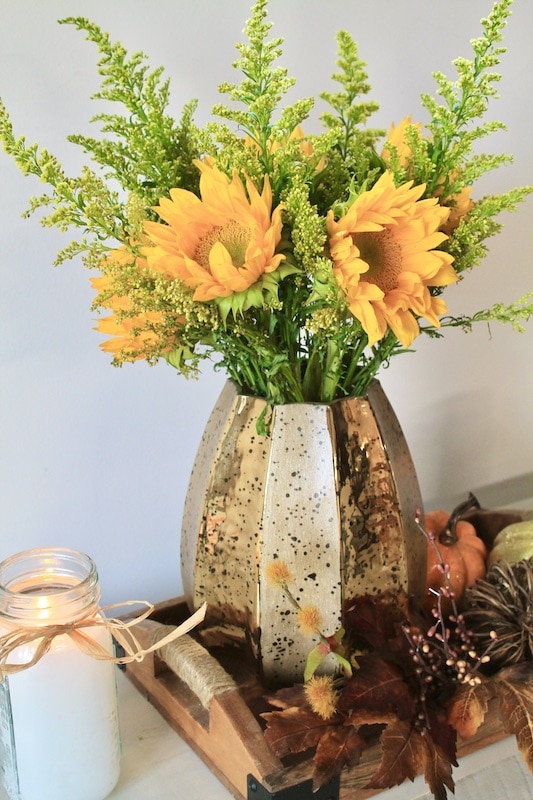 fall kitchen table decor