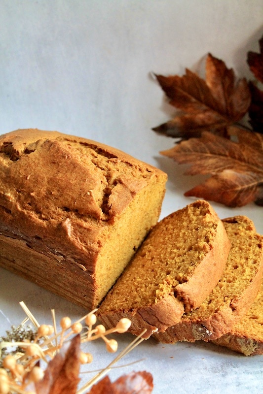 remove bread from loaf pan slice and eat