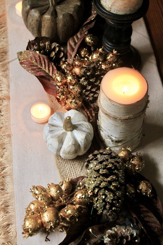 Thanksgiving table runner ideas