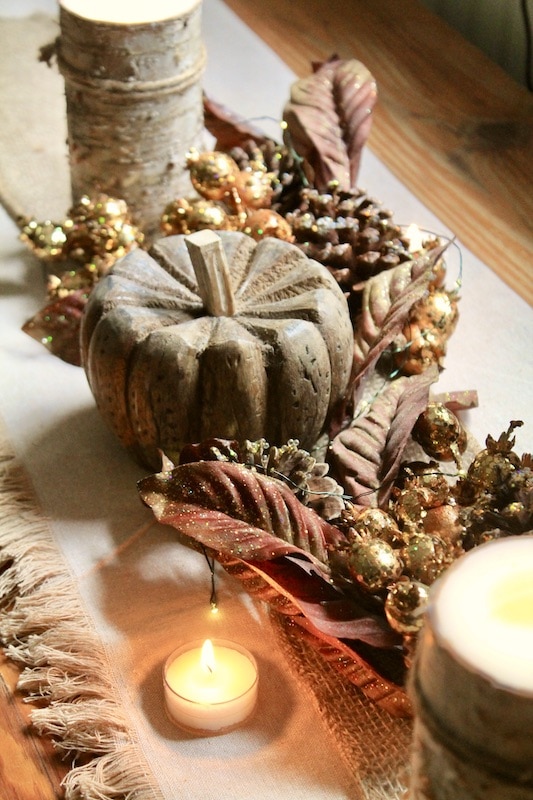 Thanksgiving table runner ideas