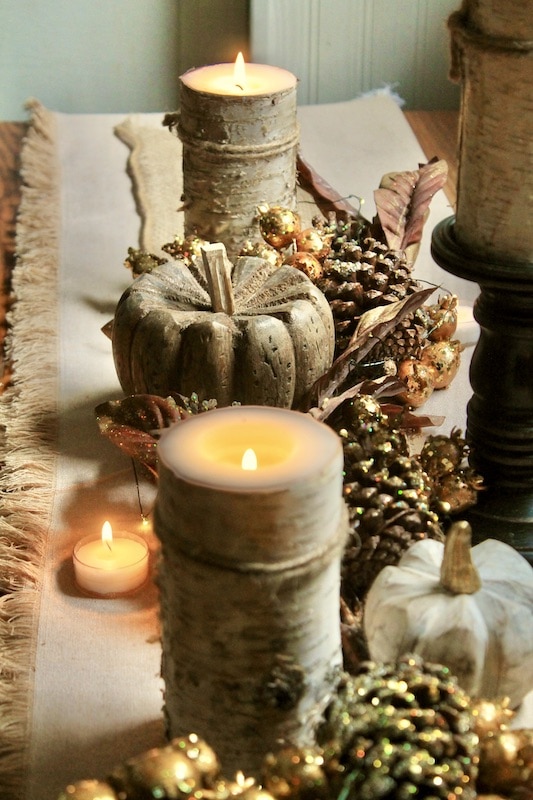 Thanksgiving table runner ideas