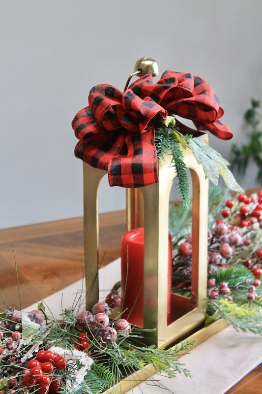 natural christmas diy table decorations