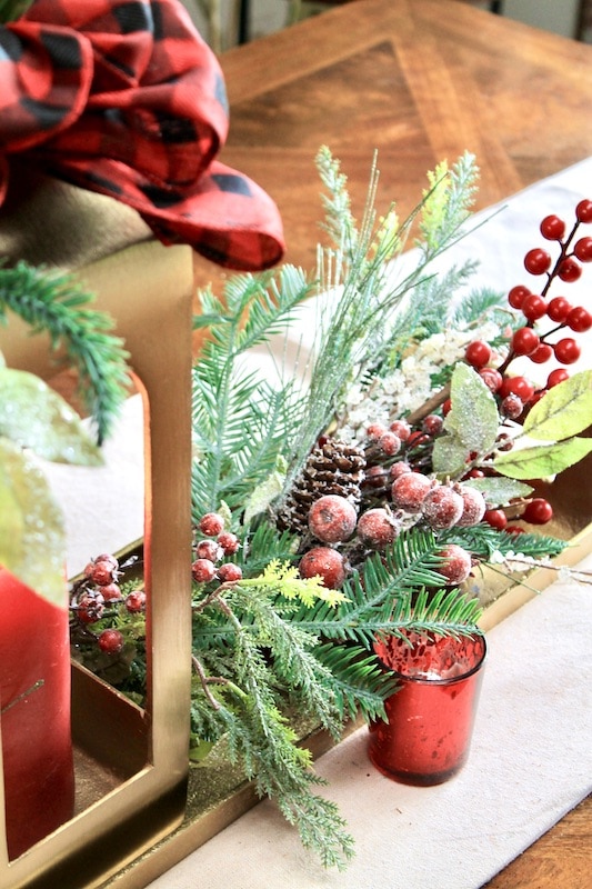easy christmas centerpiece for table
