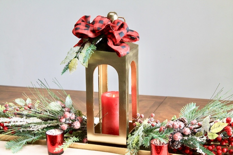 winter woods diy christmas table decorations centerpiece