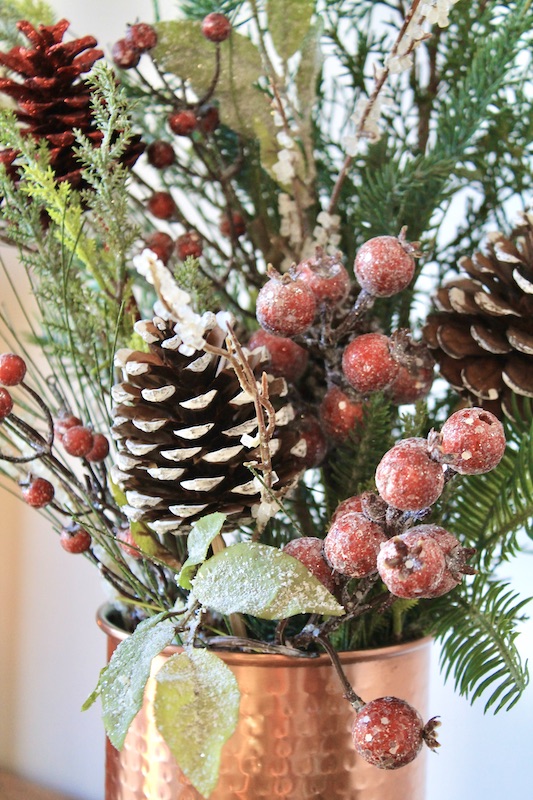 diy Christmas coffee table decorations