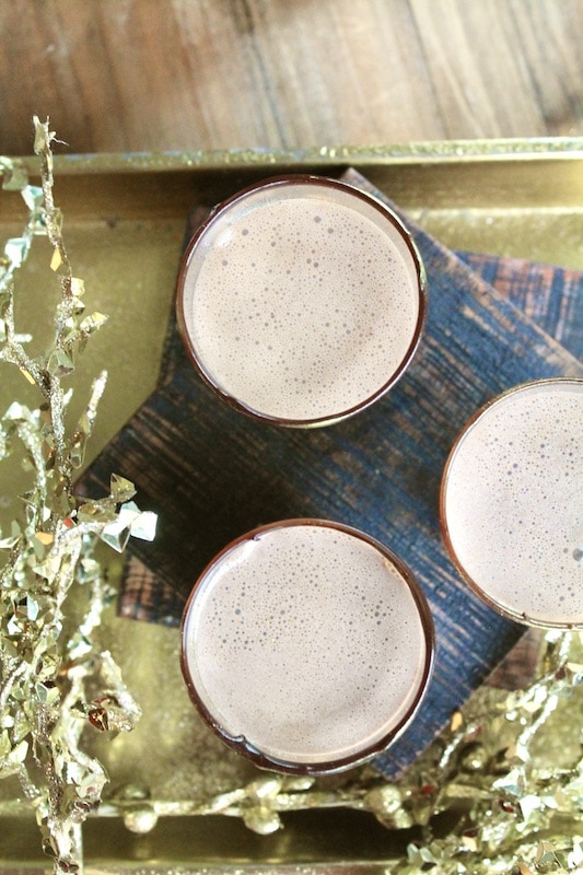 easy chocolate coffee shot