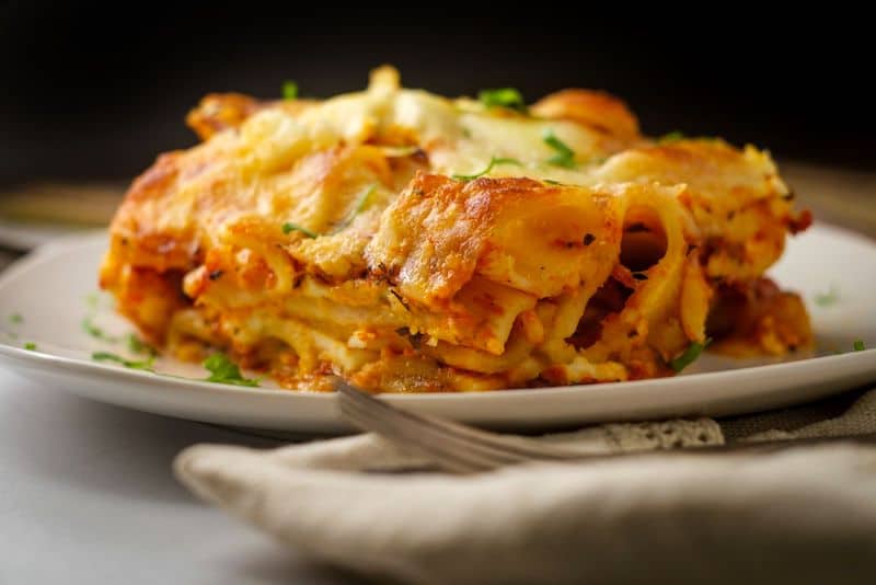easy baked chicken with pasta