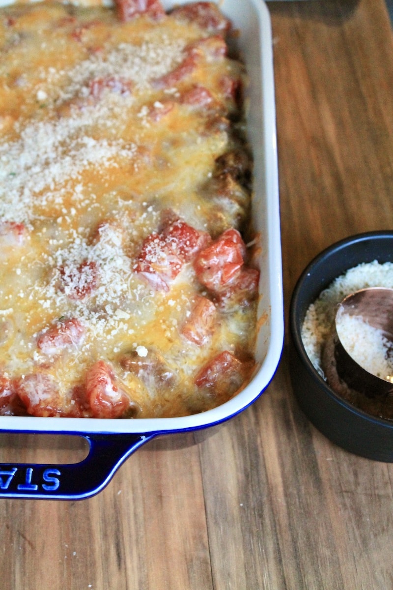 remove foil and sprinkle on parmesan cheese and bread crumbs
