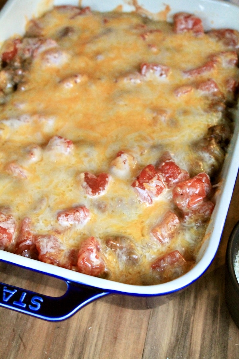 bake 30 minutes until hot and cheese is bubbling