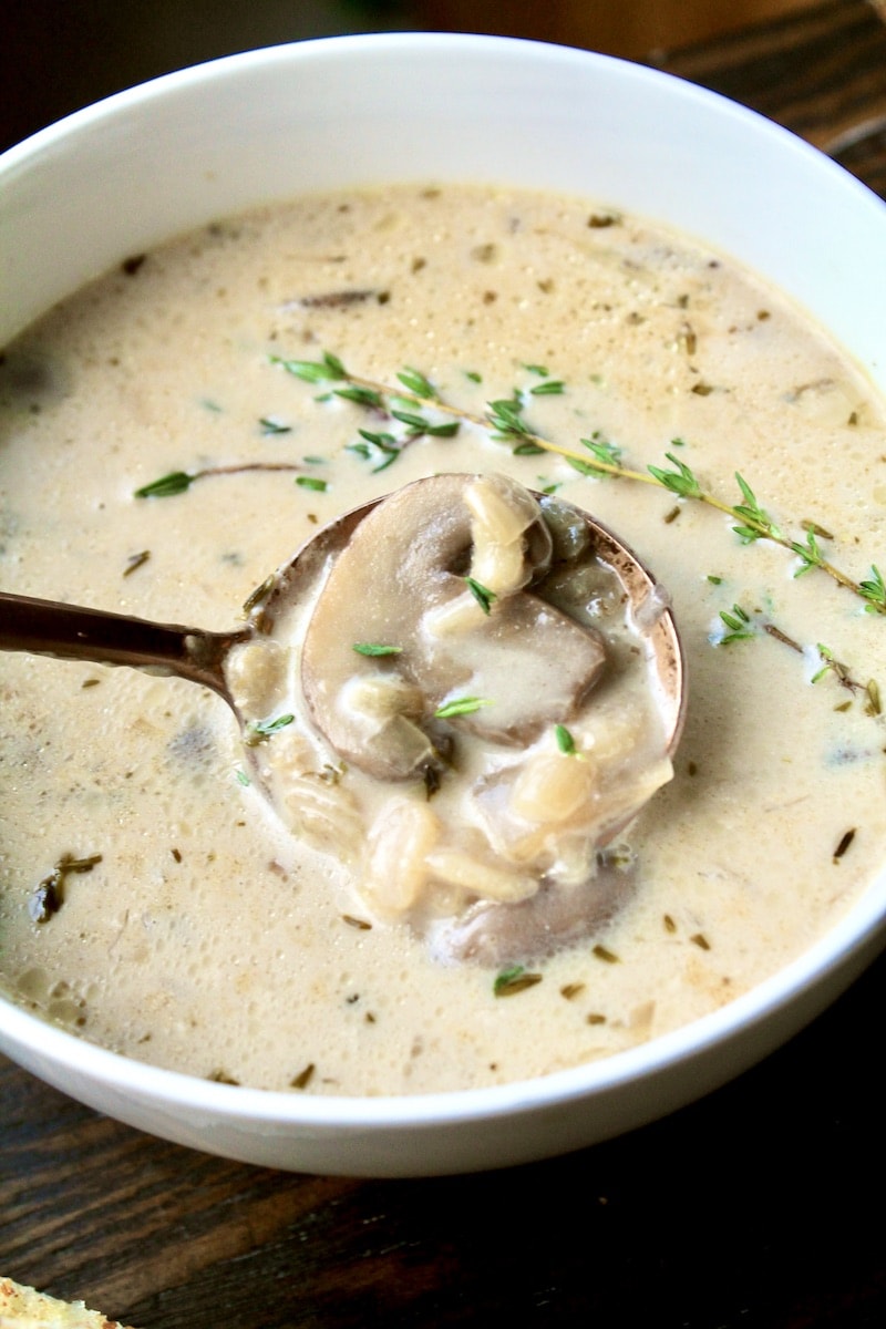 mushroom barley soup