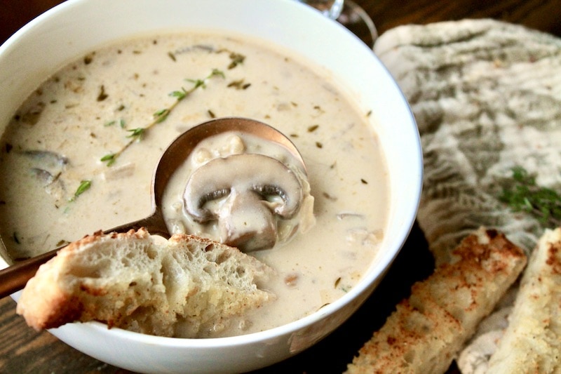 mushroom barley soup