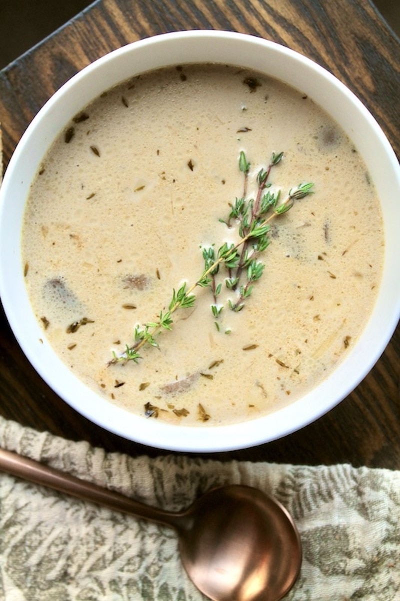 easy mushroom soup recipe