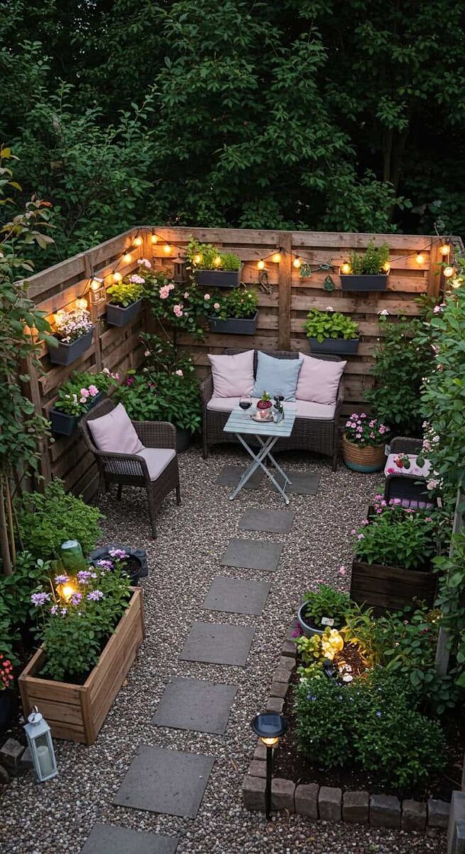 backyard small patio privacy ideas