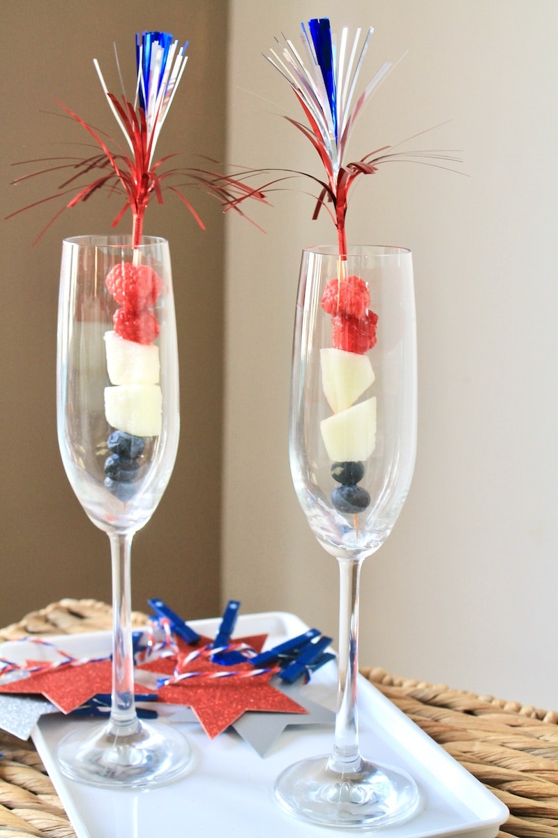 red white and blue drink
